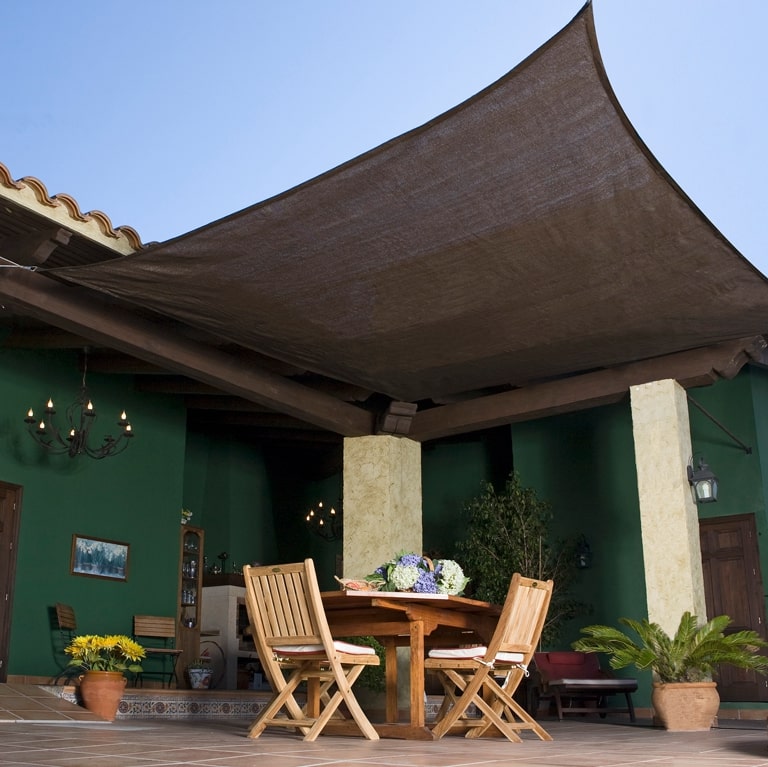 Voile PEHD Marron